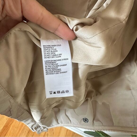 Blanc Noir Camo Anorak Rain Jacket Size S - Picture 12 of 14